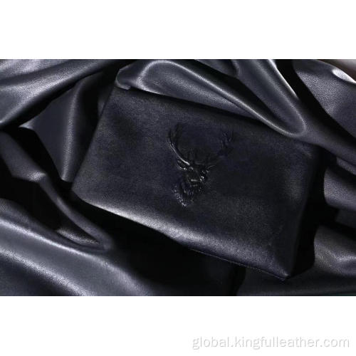 Cow Leather Tumbled Nappa Cow Leather for Lady Shoes Factory